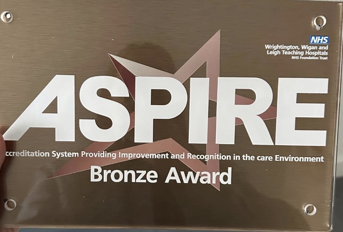 MAU achieves bronze !!! 
I’m so proud of the team and the journey they’ve been on in the last few months 💪🎉 
‘There is no limitation to what we can achieve’
#TeamMAU #WWLNHS #TeamMedicine 
@Kim_Whiteside @r_mccarren @lizzie12rogers
