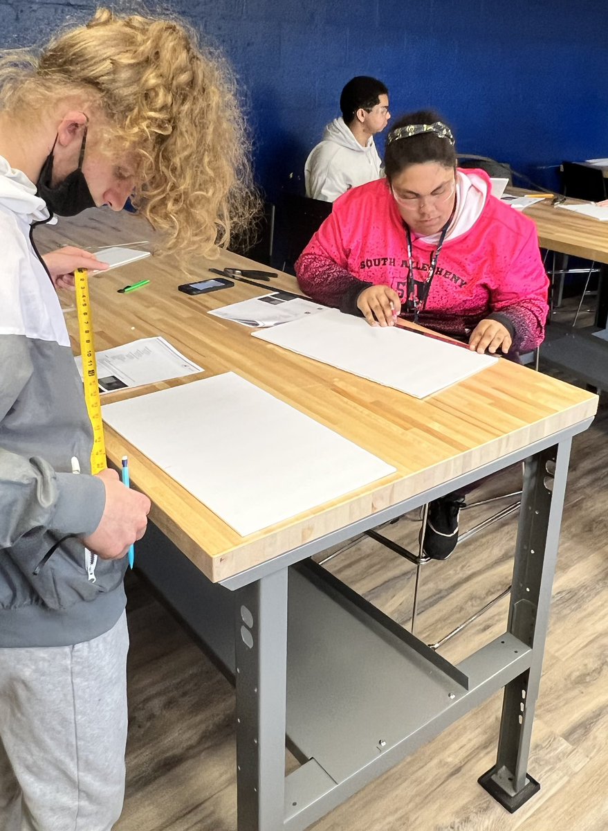 MrRishel's tweet photo. SA Aviation students are using engineering practices pioneered by the Wright Brothers to build airfoils test for lift in a wind tunnel. https://t.co/OudLQiSPNG
