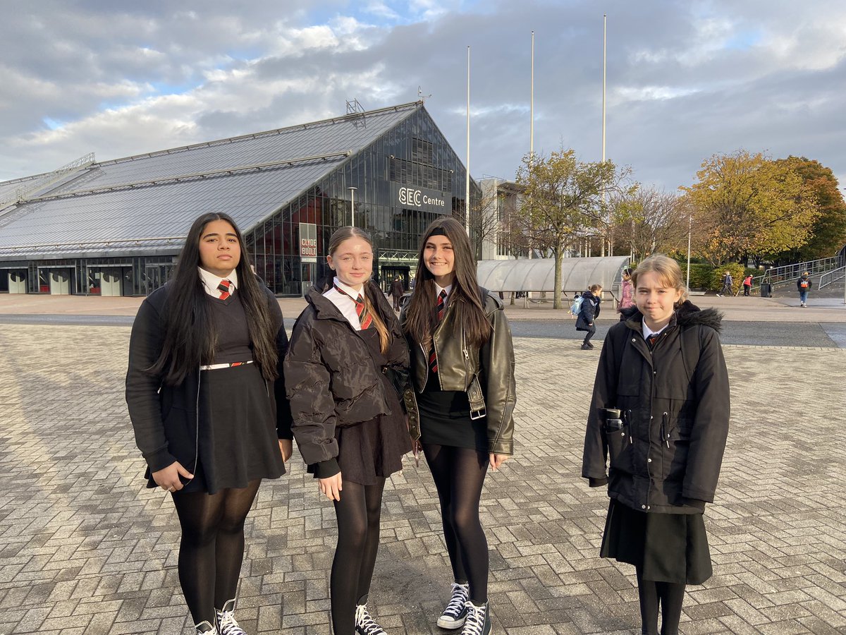 Miss_E_Edwards's tweet photo. Our representatives had a fabulous time at the Young People’s Conference last week! It was fantastic to hear some of the amazing work taking place across Glasgow! 👏🏼🤩#AllLearnersAllAchieving #pupilvoice @OurVoiceGSF @St_PSocialSubs https://t.co/UZeJrGFcJL