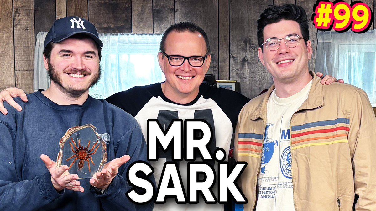 New episode is live! We brought <a href="/sark/">Mr Sark</a>, Schlatt’s childhood hero, and the original victim of the “question,” into the studio - go watch!