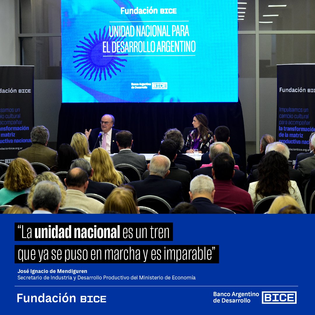 El secretario de Industria y Desarrollo Productivo <a href="/dmvasco/">Vasco de Mendiguren</a> expuso la necesidad de un acuerdo político, económico y social para alcanzar el desarrollo definitivo. Fue en un encuentro con más de 100 empresarios organizado por Fundación BICE. 

Nota ➡️ bit.ly/3ShgG80