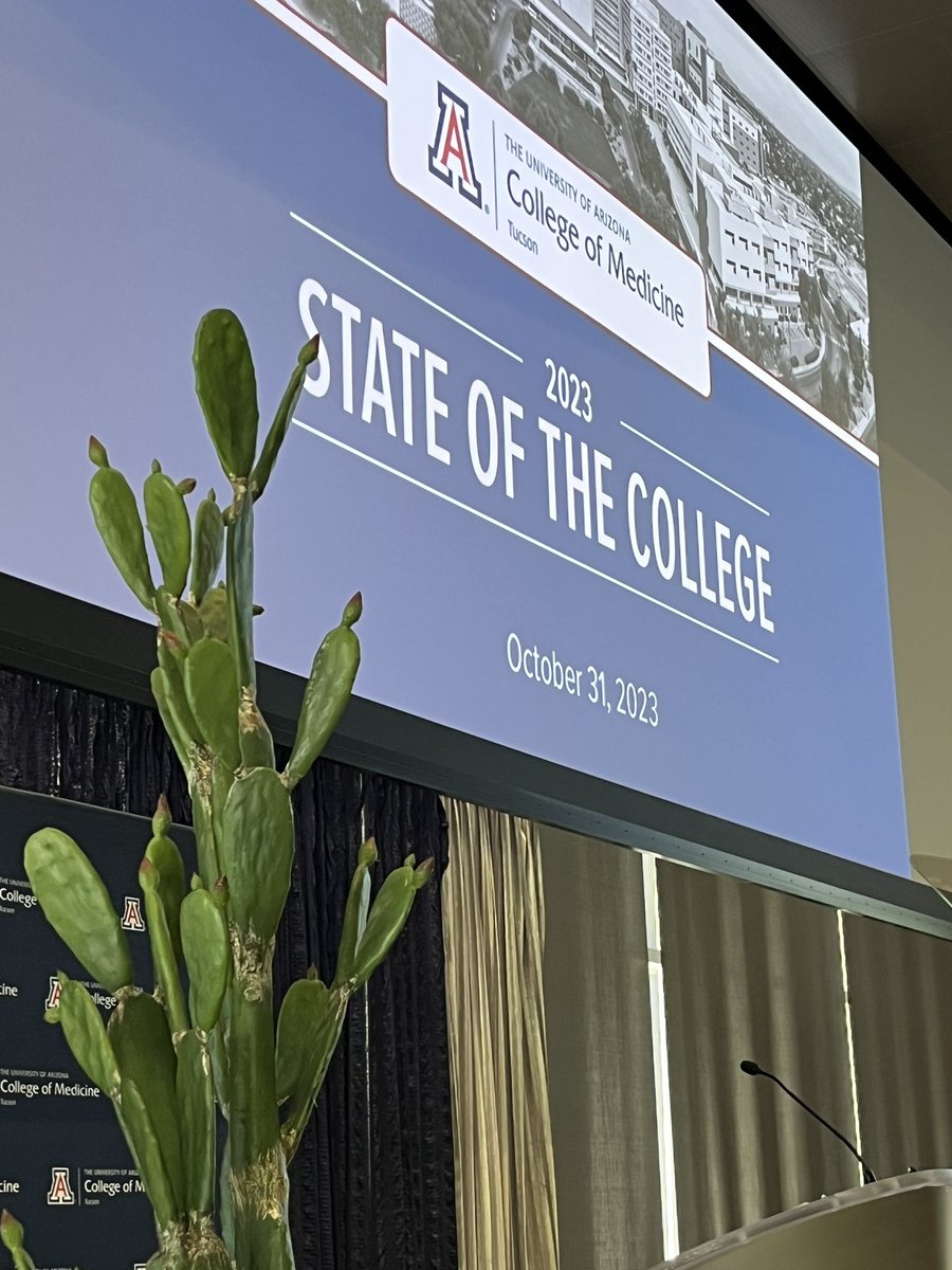 Starting soon — State of the College <a href="/UAZMedTucson/">UA College of Medicine – Tucson</a>