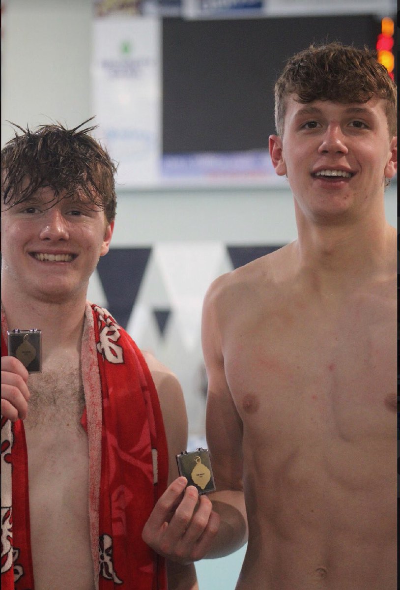 Congrats to the Broncos on a successful conference meet! 

Medalists include:

G.Adkins - 50 free - 2nd
B. Carter - 100 back - 5th
G. Adkins - 100 back - champion