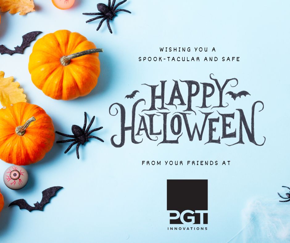 PGT Innovations is all about embracing the magic of unifying indoor and outdoor living spaces wherever you desire, while keeping out things that go bump in the night.  👻🎃