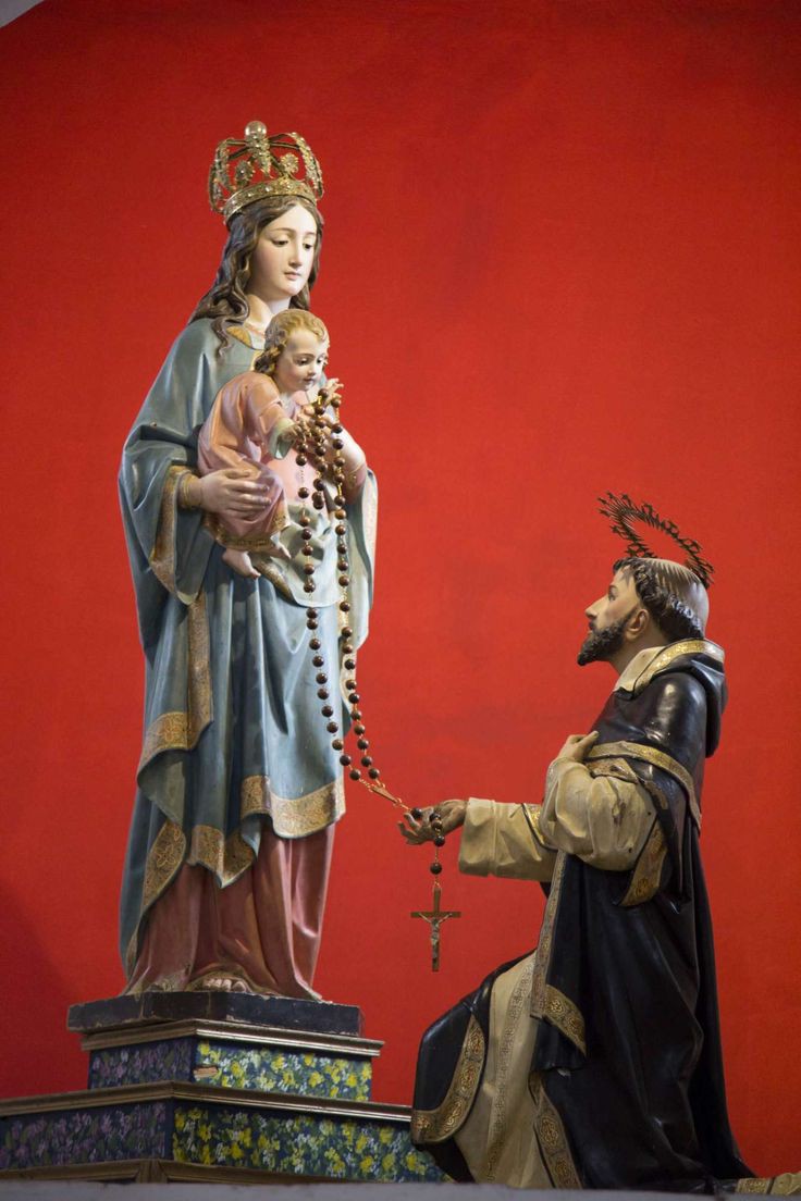 'Our need of divine help is as great today as when the great Dominic introduced the use of the Rosary of Mary as a balm for the wounds of his contemporaries.' ~ Pope Leo XIII #Pray #TheHolyRosary #Everyday