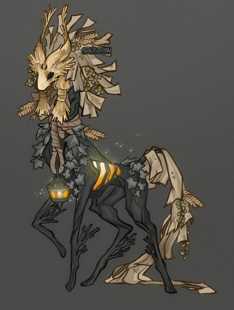 Scarecrow character 24h auction