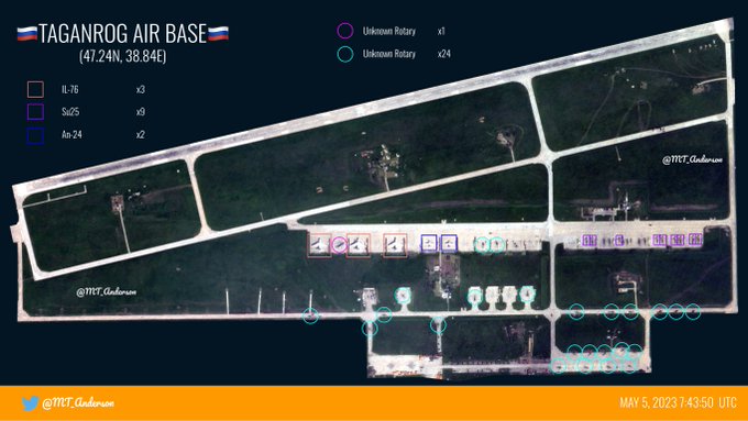Авиабаза в Таганроге. Источник: Defence Express