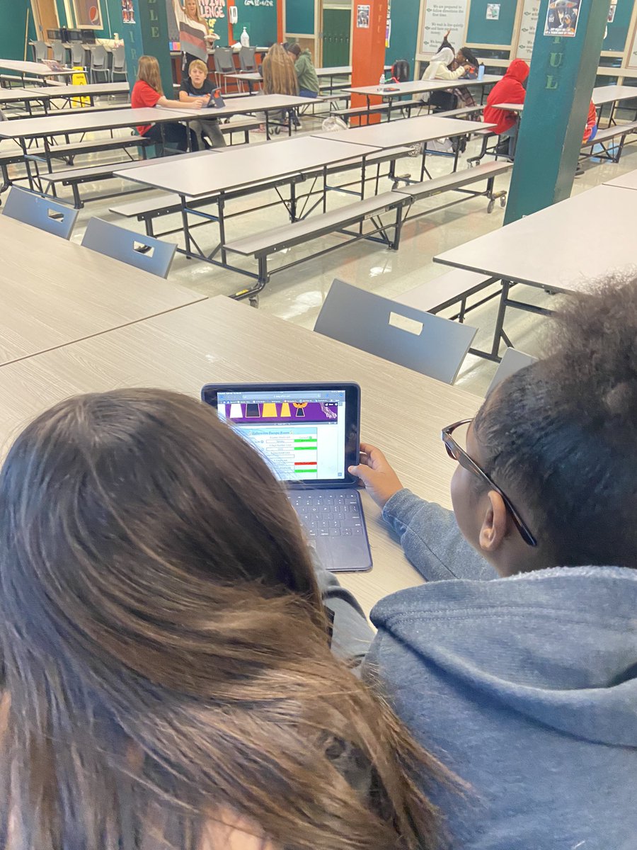 AVID students enjoyed a spooky breakout today. The excited winners earned  a chip for the prize drop.