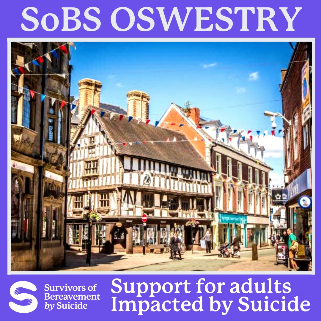 We've opened a new group in Oswestry! The group meets on the 3rd Wednesday of every month and will be hosting their first meeting on the 15th of November.