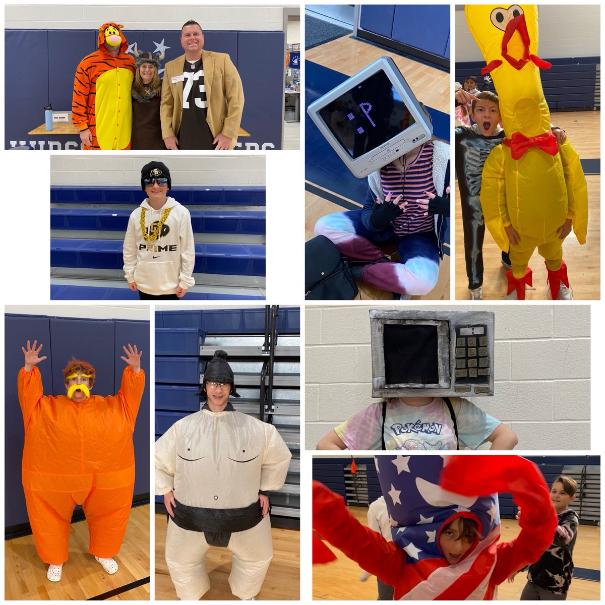 Such a fun day filled with lots of laughs and smiles. Happy Halloween from the PE Department!