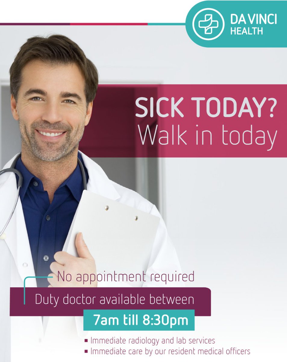 🏥 Walk-In Clinic Now Open! ⏰ Check out our convenient availability for all your healthcare needs. The doctors are ready! 🚶♀️🚶♂️ #HealthcareOnTheGo #WalkInClinic #OpenNow