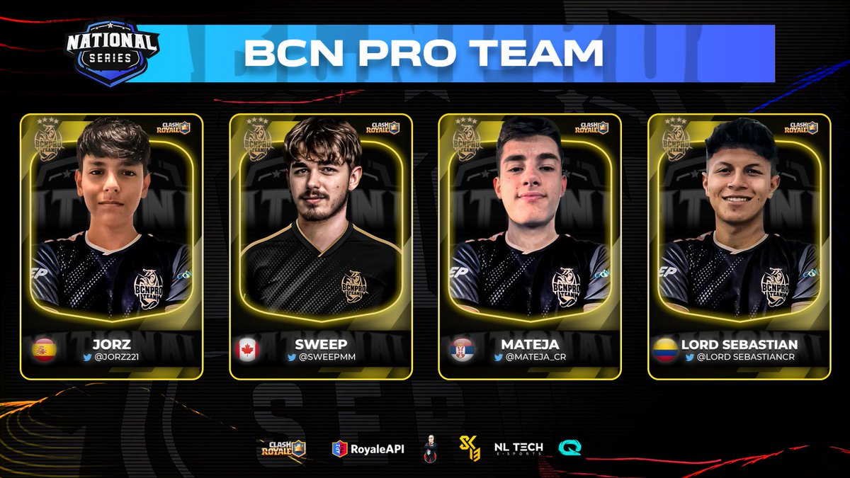 Pro Mancos League (@promancosleague) on Twitter photo #ClashRoyale | <a href="/EsportsRoyaleEN/">Clash Royale Esports</a>
This is the <a href="/BCNProTeam/">BCN Pro Team</a> team for today's match against <a href="/ShocK13cr/">! ShocK-13 !</a>
Remember that you will be able to follow this match live
DON'T MISS IT !!!!
⏰ 21:00🇪🇦
🌐 17:00🇧🇷 14:00🇲🇽 5:00(+1)🇯🇵
🇪🇸 bit.ly/National_TV
🇬🇧 twitch.tv/Pabels2104
🇧🇷 #ClashRoyale | <a href="/EsportsRoyaleEN/">Clash Royale Esports</a>
This is the <a href="/BCNProTeam/">BCN Pro Team</a> team for today's match against <a href="/ShocK13cr/">! ShocK-13 !</a>
Remember that you will be able to follow this match live
DON'T MISS IT !!!!
⏰ 21:00🇪🇦
🌐 17:00🇧🇷 14:00🇲🇽 5:00(+1)🇯🇵
🇪🇸 bit.ly/National_TV
🇬🇧 twitch.tv/Pabels2104
🇧🇷
