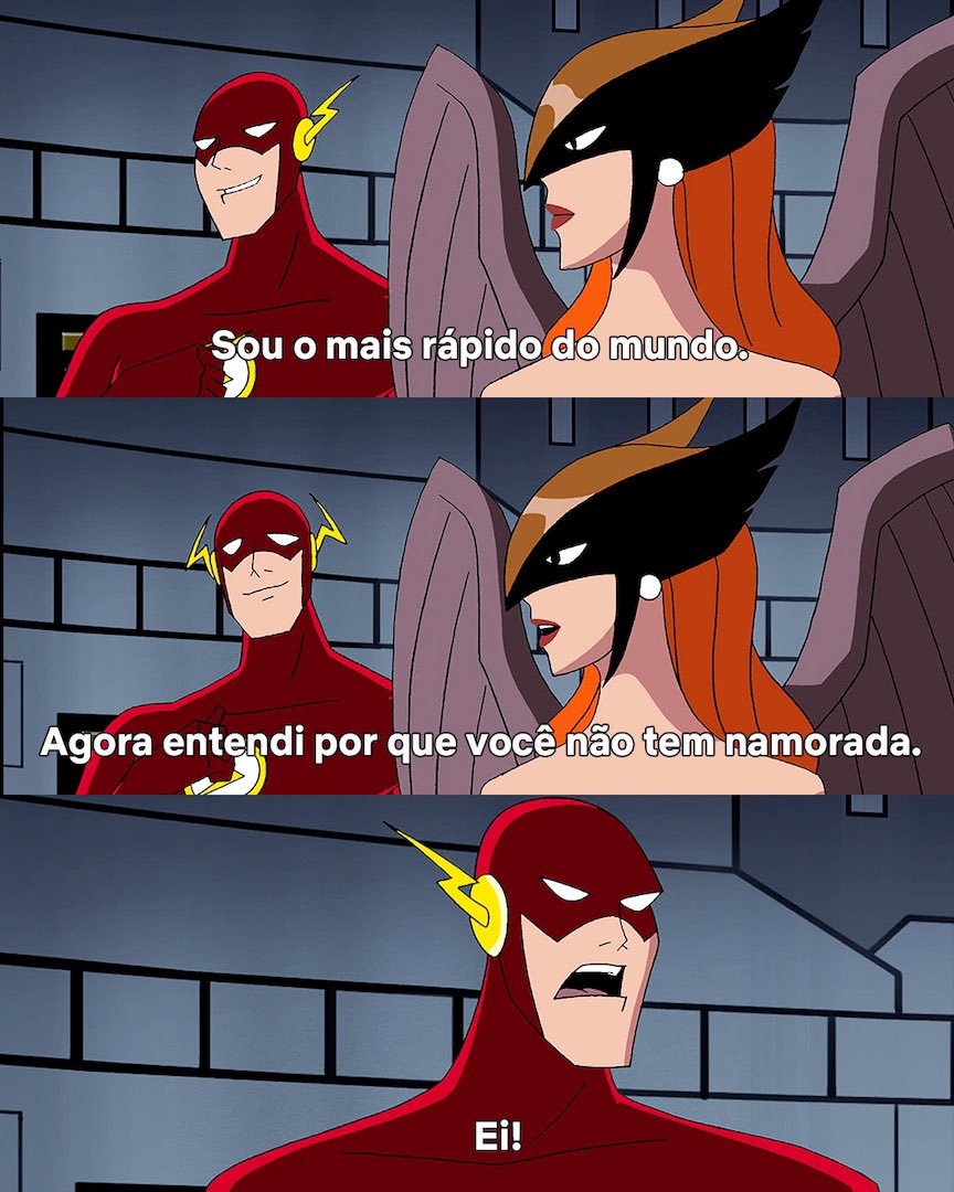 Eu era jovem demais pra entender.