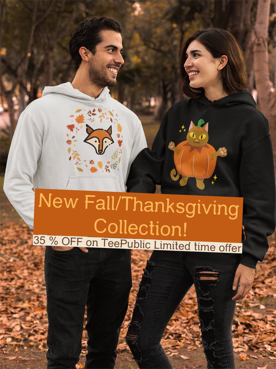 🍂Embrace the season of warmth and gratitude with our exquisite Fall/Thanksgiving collection🍁

teepublic.com/user/stefanzl
redbubble.com/people/Stalker…

#FallFashion
#AutumnStyle
#ThanksgivingFashion
#CozySeason
#HarvestTime
#GratefulHeart
#SweaterWeather
#PumpkinEverything
#FallWardrobe