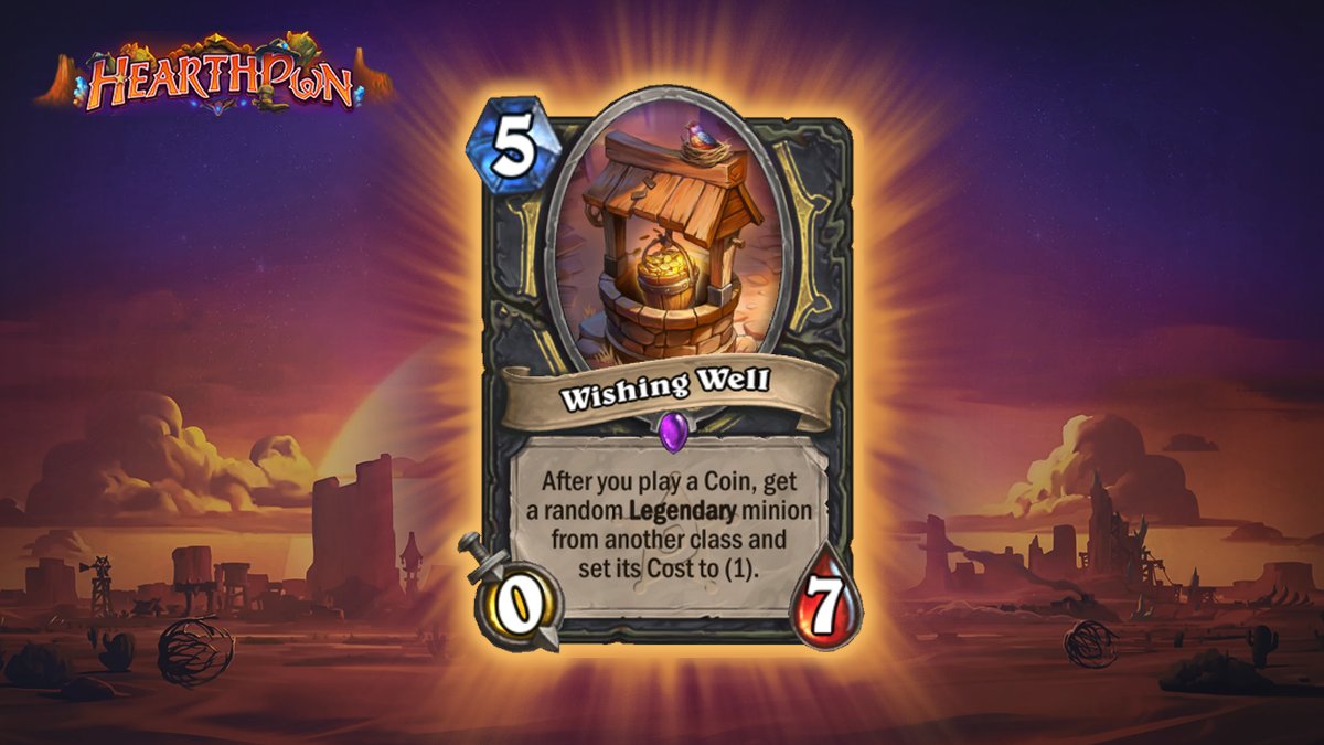 Hearthstone: Showdown in the Badlands - A Coin in the Wishing Well #he