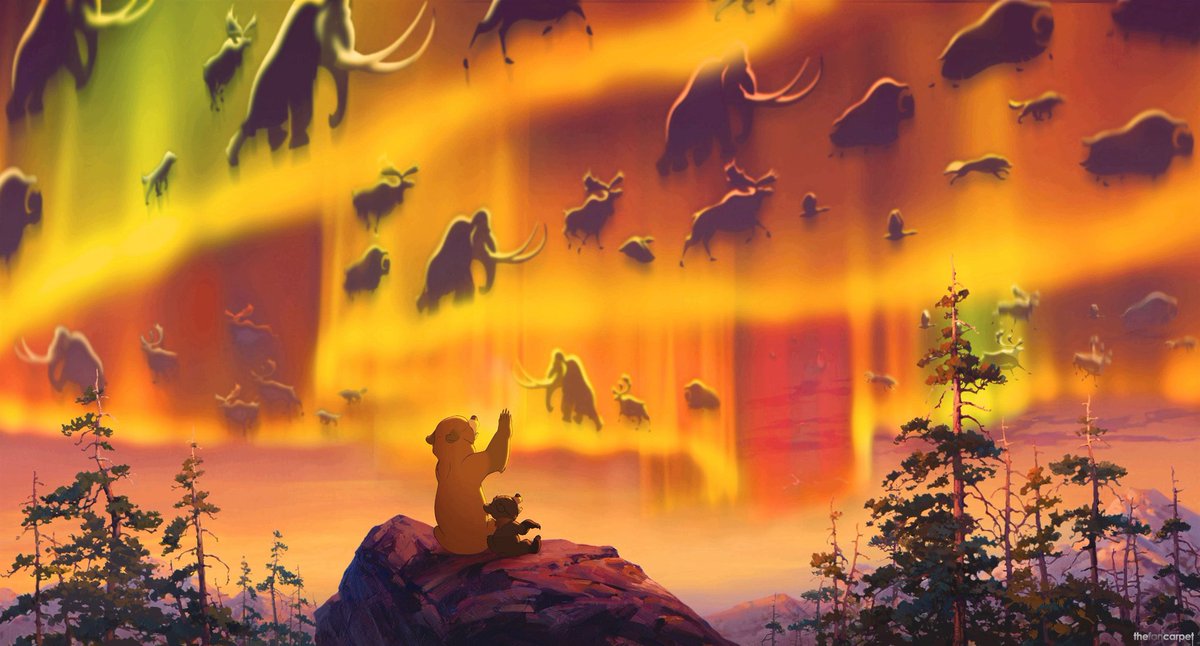 DisneyReact's tweet photo. 🎂 Hoy se cumplen 20 años del estreno de 'Hermano Oso' 🐻🫎

En su momento obtuvo críticas mixtas, aún así durante los años ha conseguido calar en el público gracias a su animación, su historia y la fantástica música de Phil Collins https://t.co/vyc8vmFH15