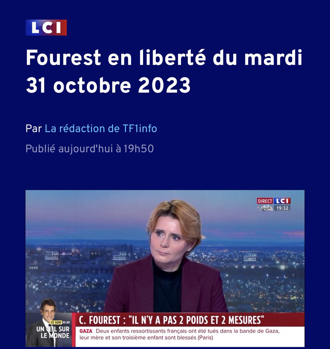 Caroline Fourest tweet media