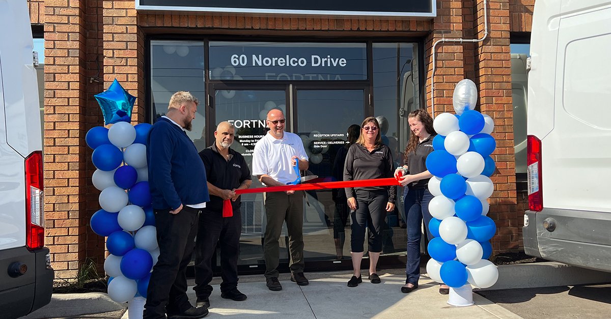 fortnainc's tweet image. FORTNA celebrated the grand opening of our refreshed office in Ontario, Canada enabling us to grow and expand our support and service to our Canadian customers.
Learn more about FORTNA and our global solutions at fortna.com.
#distributionsolutions #grandopening
