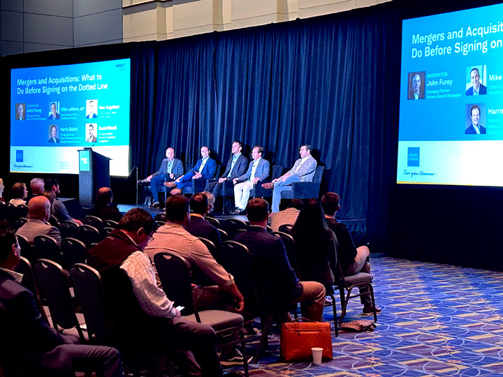 In case you missed John Furey on stage at IMPACT:

🔦 "It's about preparing to find a partner and demonstrating a track record. Don't try to flip the light switch on right before you do the deal." - John Furey (<a href="/AdvisorGrowth/">John Furey</a>) #schwabimpact