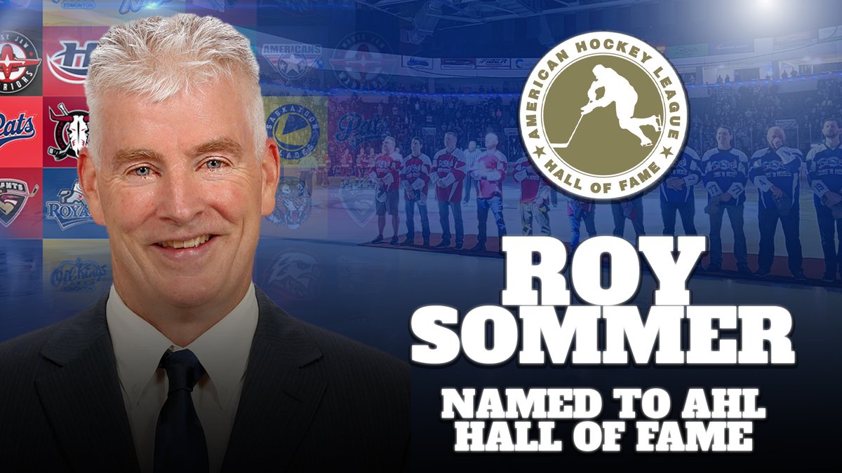 His American Hockey League coaching career is the most decorated in league history, and today it has a new decoration: a Hall of Fame selection. Congratulations to head coach Roy Sommer!

🏅 chl.ca/whl-wild/artic…

#RestoreTheRoarWHLstyle
