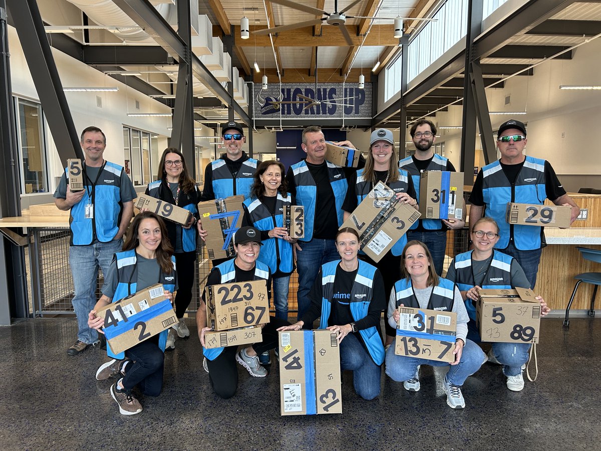 The HS Math Department was delivering for "Prime" today! Happy Halloween! #umasdistheplacetobe