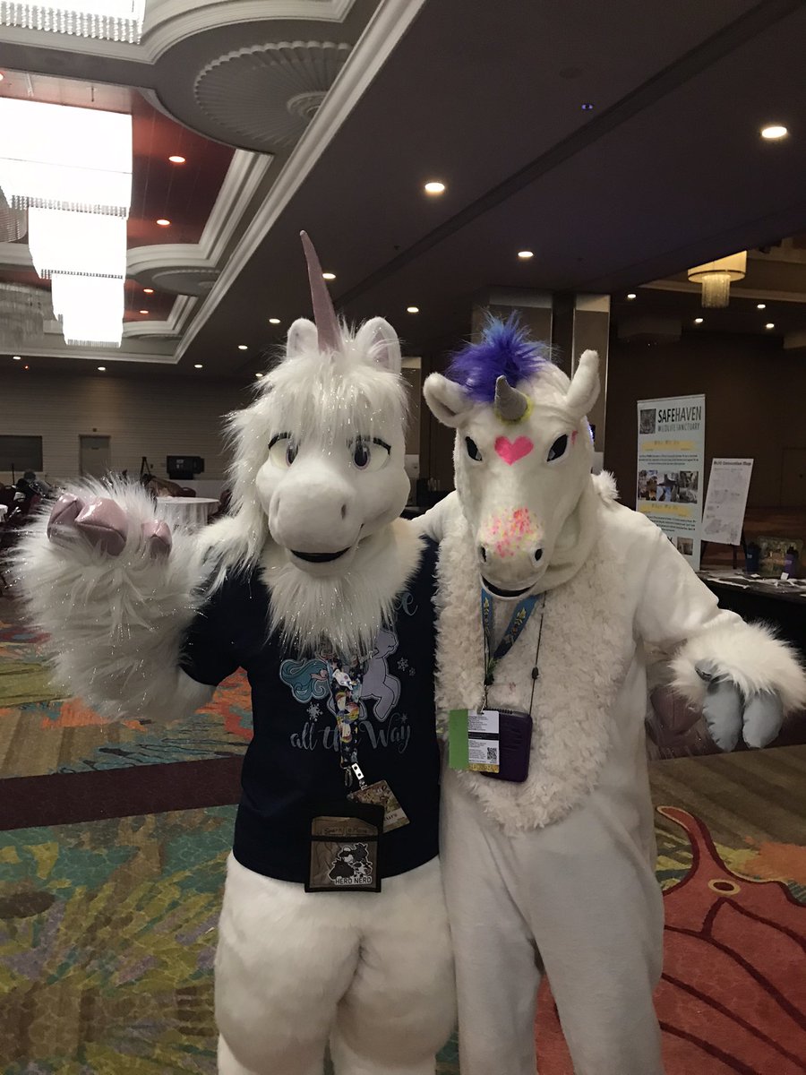 It’s double the unicorns, double the Magic because I met @hoofurs #blfc2023