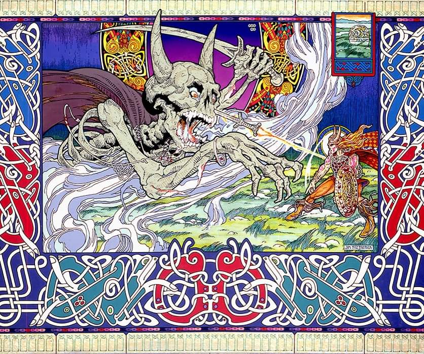 DaraghToner's tweet image. Happy Samhain!
Nuada and The Collector of Lost Souls from #JimFitzPatrick
Ireland 🇮🇪
