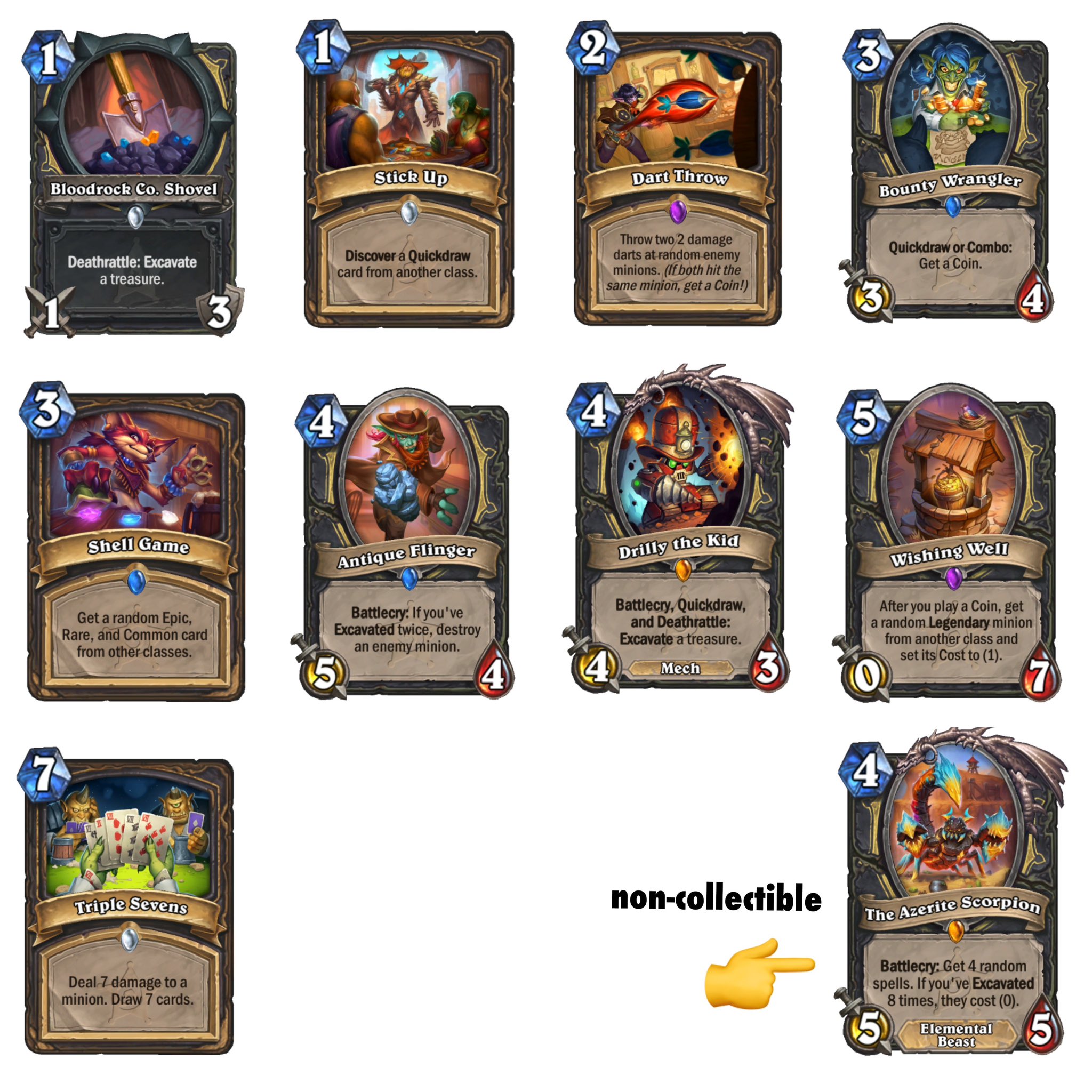 With Showdown in the Badlands, Rogue is the last class to receive a card  with Charge. : r/hearthstone