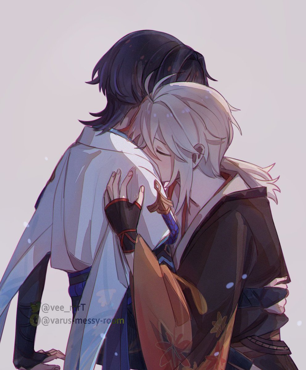 #kazuscara #wanderer #scaramouche #KaedeharaKazuha  #Genshin #fanart