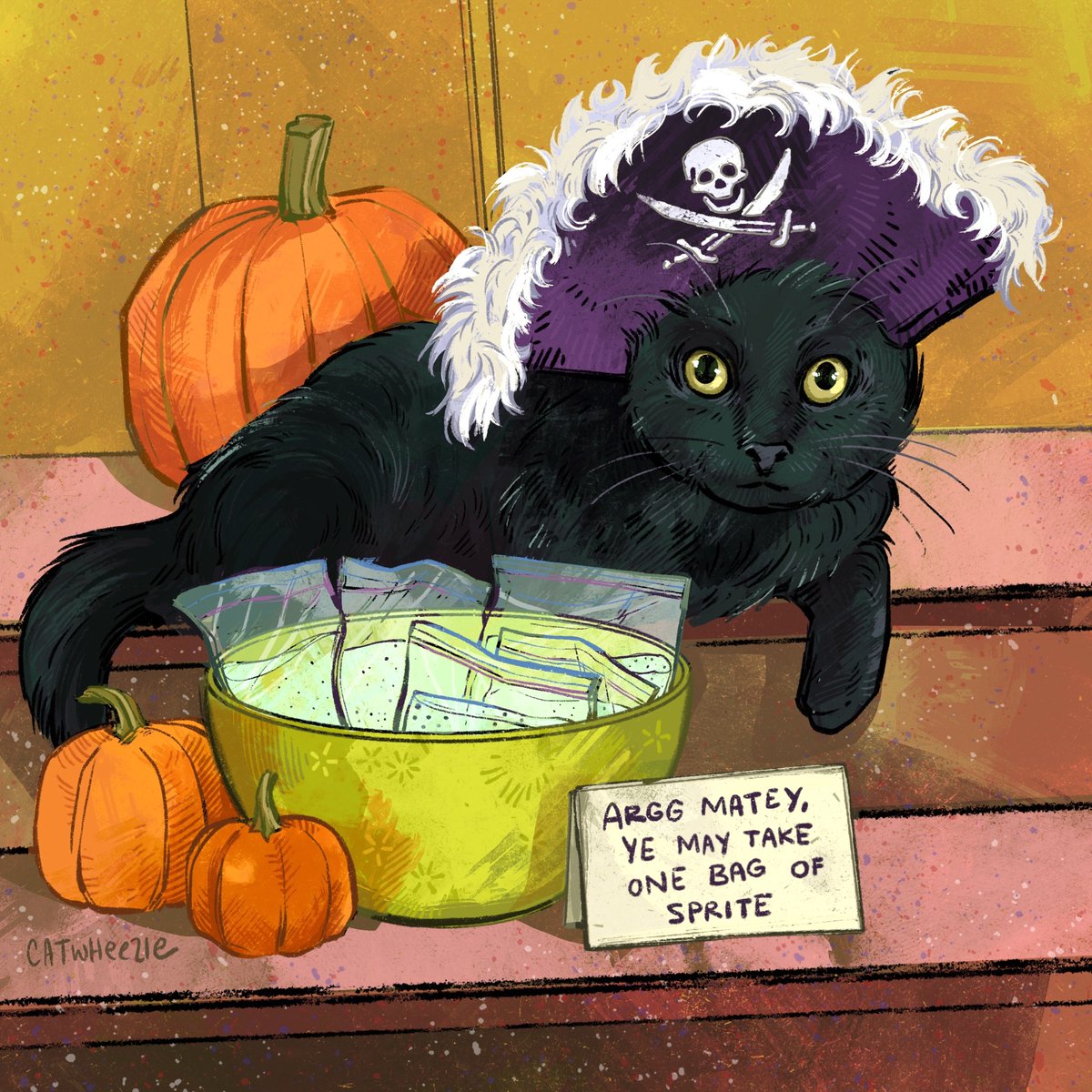 catwheezie's tweet photo. Happy Halloween! https://t.co/QLweDckU5r