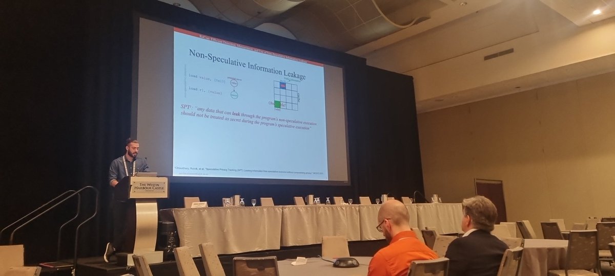 Live from the 6A session with ReCon #MICRO23