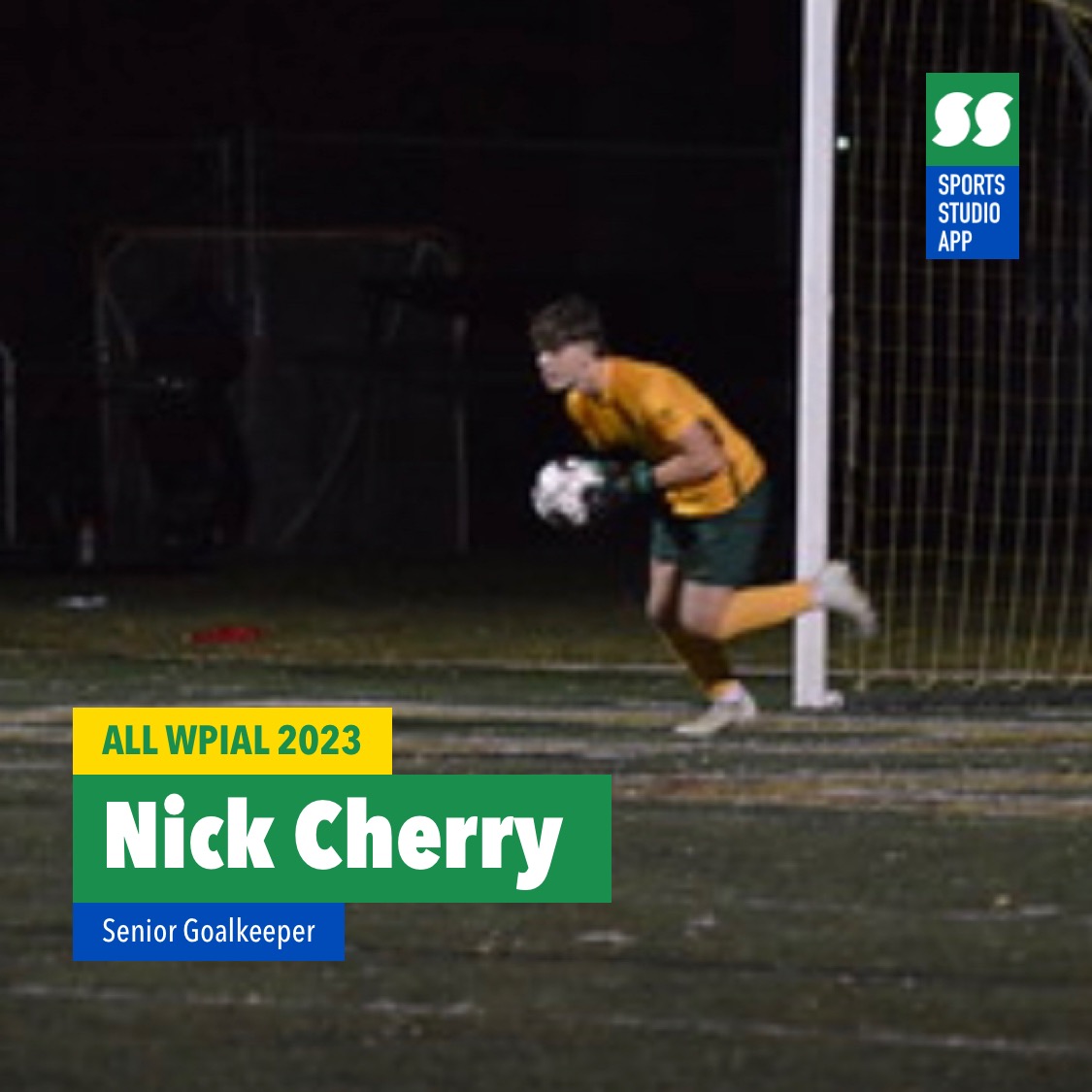 Congratulations to senior GK Nick Cherry for being selected as All WPIAL for the 2023 season! This is Nick’s fourth time earning the designation. Well done, Nick! 

#RebelPride