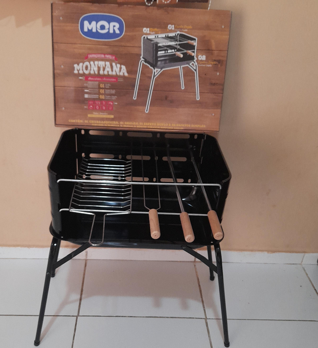 Churrasqueira, Mor, Montana, SYNCHKG100864, Preto