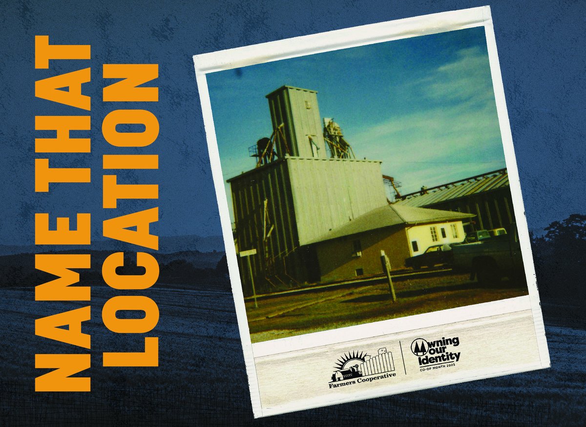 - NAME THAT LOCATION -  

Can you recognize the Farmers Cooperative location in the photo? 🤔 Share your answer below - let the guessing begin!  

#CoopMonth