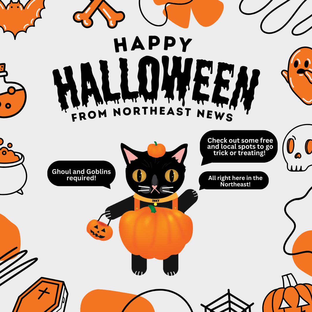 NortheastNewsKC's tweet photo. 🎃 🐈‍⬛ Happy Halloween from our family to yours! Check out these FREE trunk-o-treat events near you and don't forget to bring your little goblin and ghouls too! https://t.co/vvc2KzRoCd