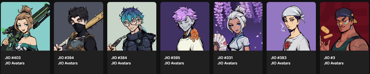 Just traded my 1/1 Main Story <a href="/JIOVERSE/">JIO</a> Character (Jiro) for a bunch of others I liked, thank you @kamekdoteth for the smooth trade! ❤️🔥