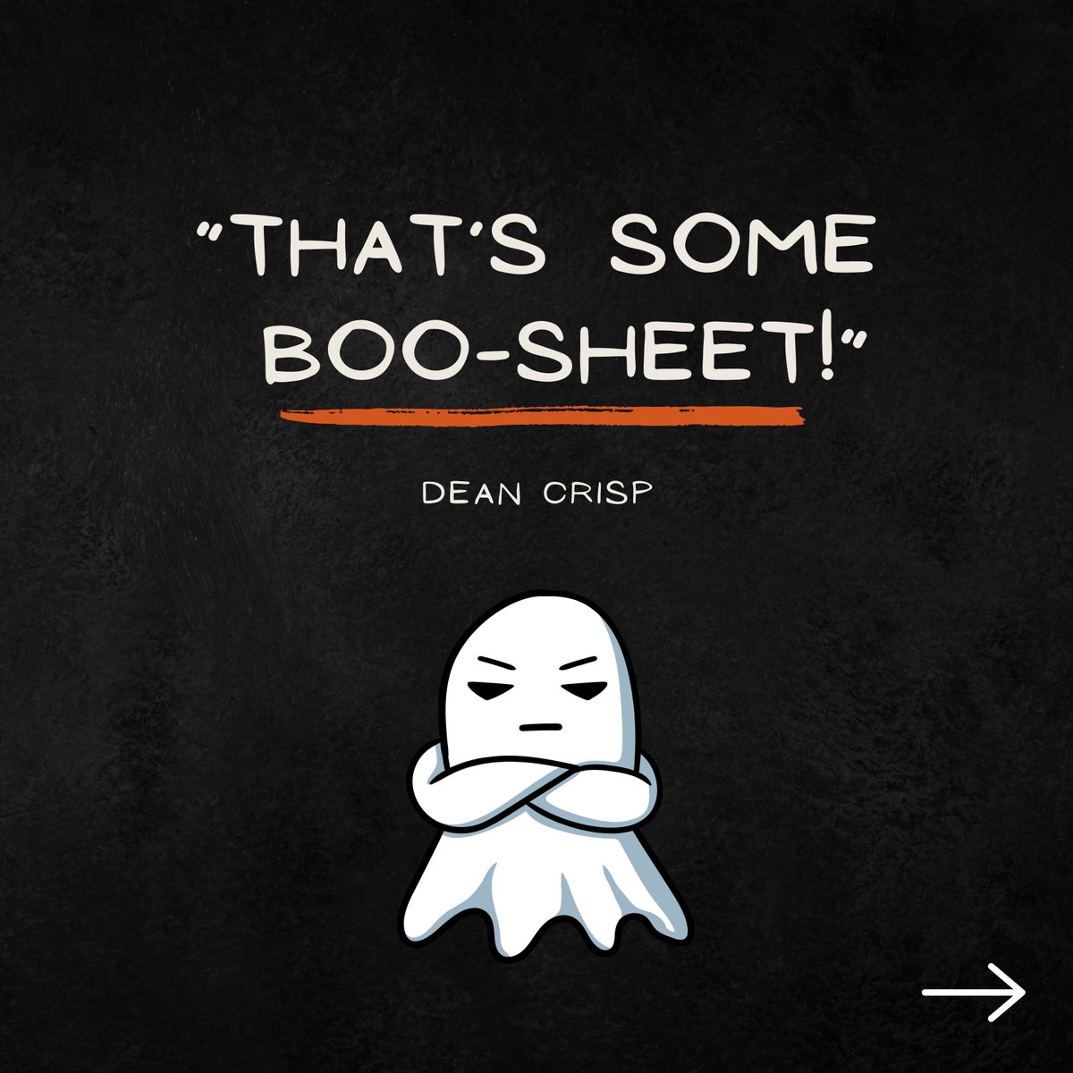 lhlnetwork's tweet photo. If you have taken one of Dean's classes, you will understand this reference better than anyone - he not only entertains, but he also keeps it real. 😂👻
Happy Halloween! Stay safe out there and don't eat too much candy!
#halloween #happyhalloween #trickortreat #boosheet https://t.co/uuY95dQ6of