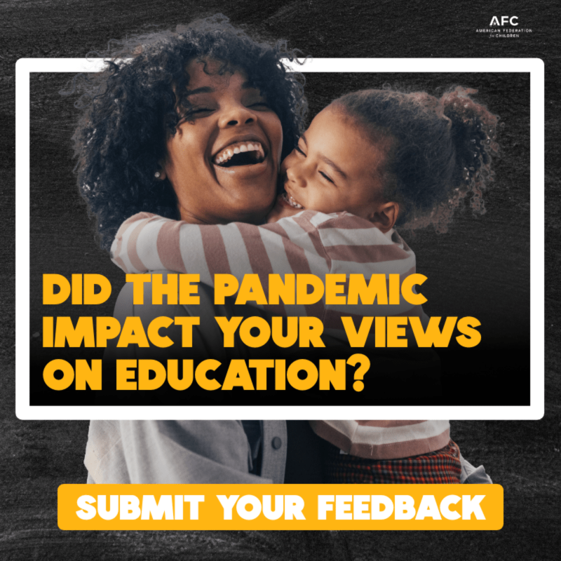 SchoolChoiceNow's tweet photo. During the pandemic, parents witnessed firsthand:
❌ Teachers unions pushing to keep schools closed
❌ Inadequate remote or distance learning
❌ Schools teaching things that were NOT a part of the curriculum