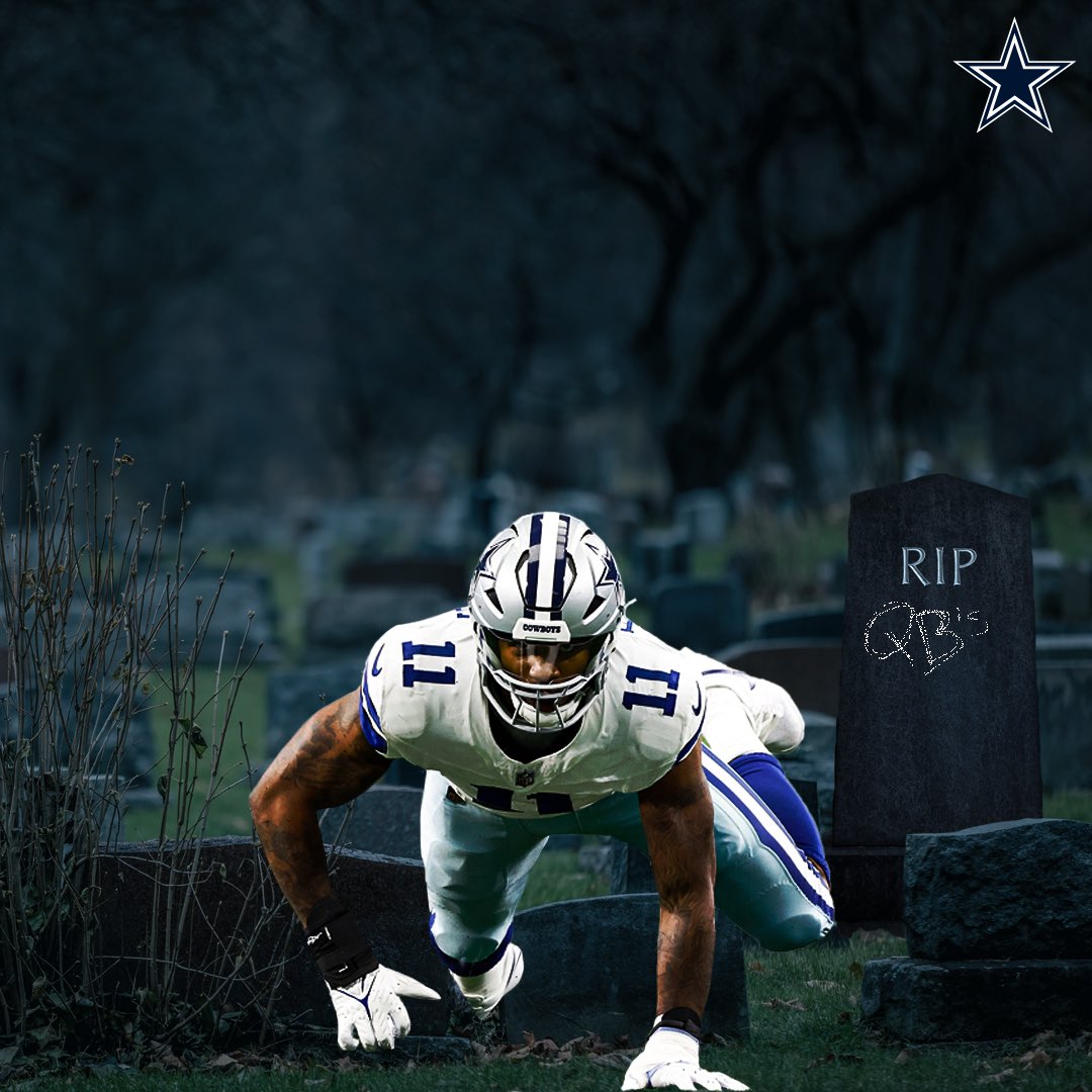 dallascowboys's tweet photo. Come out, come out, wherever you are 😈 #HappyHalloween 

Up next ➡️ #DALvsPHI on FOX https://t.co/EgiNc9M59f