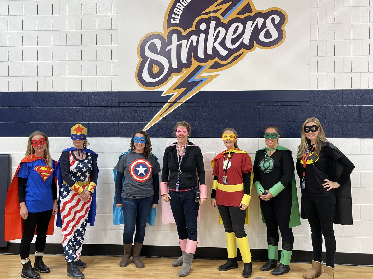 The staff <a href="/GeorgeKennedyPS/">George Kennedy P.S.</a> are super heroes!