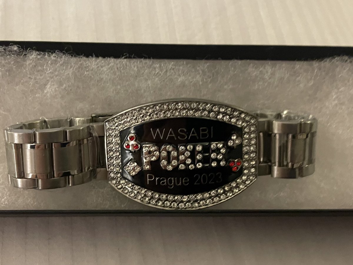 Thanks to #wassabi for the great poker night at the #Veeam100Summit  in Prague. It was great to win along with my two veeam mates