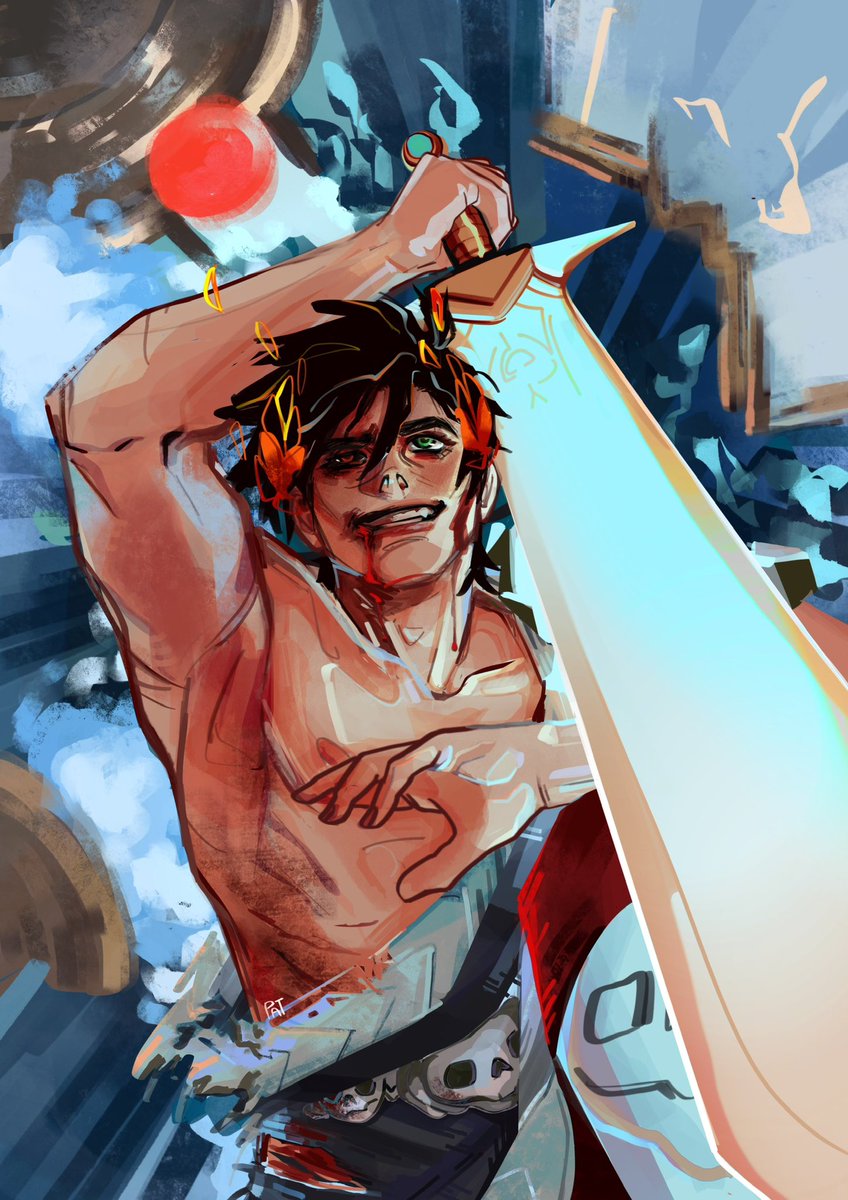 My full piece for the amazing <a href="/Zagreuszine/">Zagreus Fanzine @ Complete</a> ! Thank you to the mods for a great experience ❤️‍🔥

Leftover sales are currently on! Grab your own copies while you can. Very very worth it!!