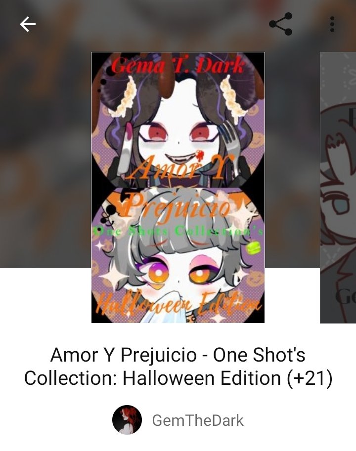 GemTheDark's tweet photo. Vé a leerlo, sé que quieres 🧡🎃✨ https://t.co/dBfalCnYhD