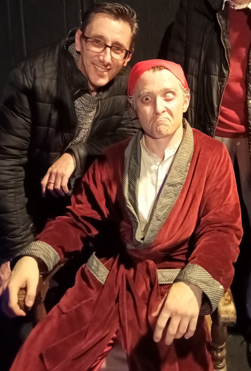 Congratulations to <a href="/ssmithactor/">Stephen Antony Smith</a>  on a superb performance last night at <a href="/ORLPub/">Old Red Lion Pub</a> absolutely compelling #onemanpoe #halloween