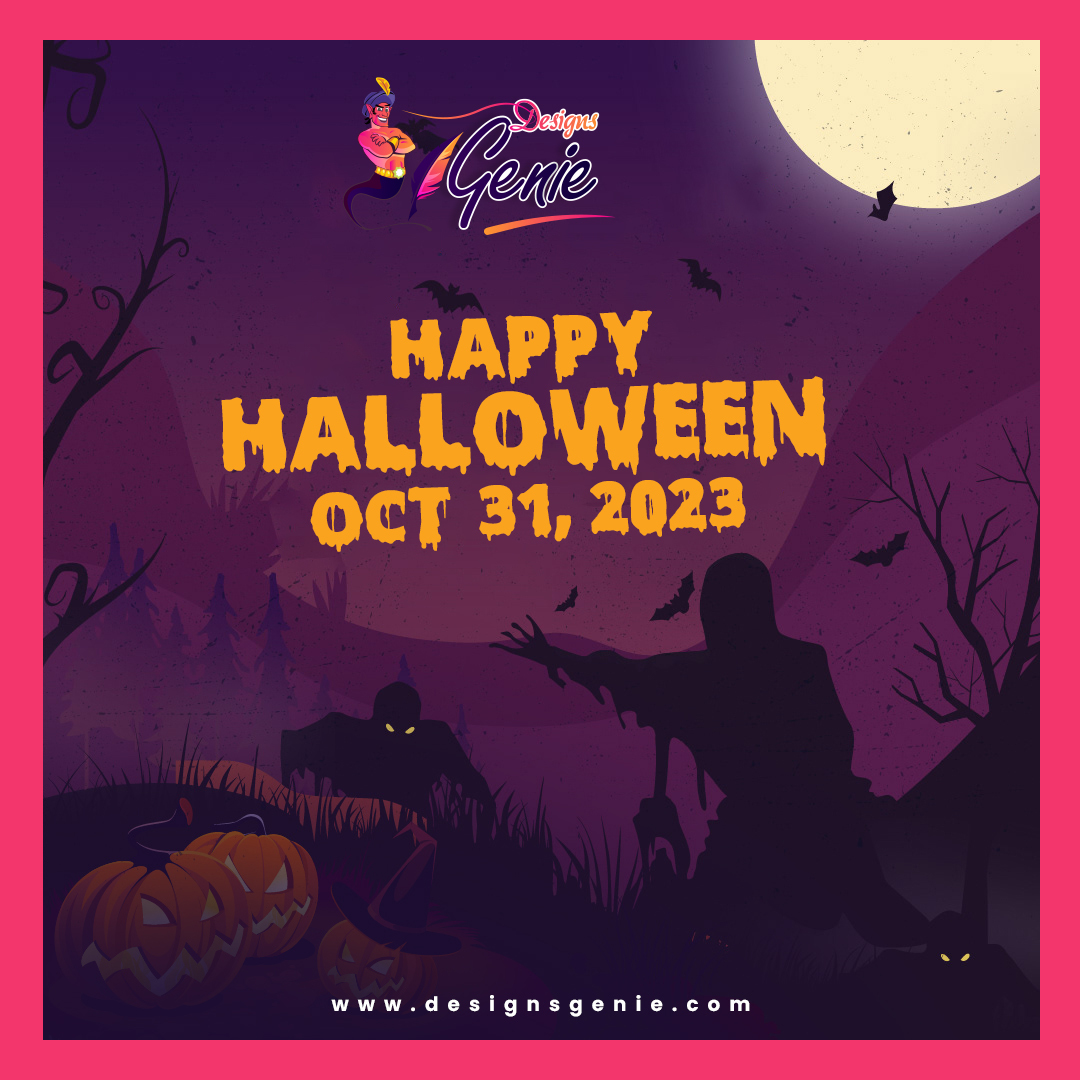 Don't forget to lock your doors and keep a flashlight handy. Are you brave enough to survive this hauntingly thrilling night?  ''Happy Halloween' 
#HalloweenNight #SpookySeason #Halloween📷 #HappyHalloween2023 #happyhalloween📷 #spooktacularevent #costumes #designsgenie