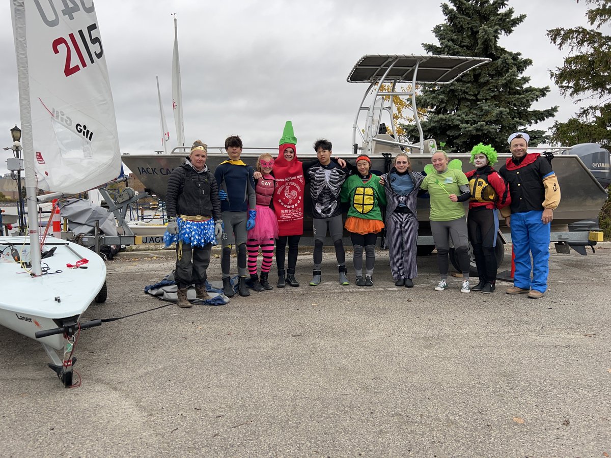 HAPPY HALLOWEEN from all of us at Ontario Sailing!

📸: Ontario Sailing Team from their annual Halloween Regatta this past weekend! Visit our website to see the list of 2023-24 team members &amp; learn more about the team!