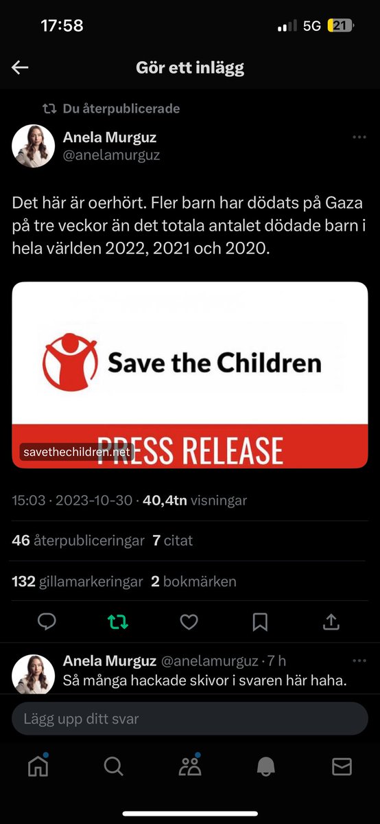 Detta är ordf för Sveriges justitieutskott, största partiet i Ulf Kristerssons regeringsunderlag. Detta blir nu bilden av Sverige internationellt. Good Hunting. Hittills är majoriteten som dött i Gaza kvinnor och barn. Ni som röstar på fascisterna, skäms.