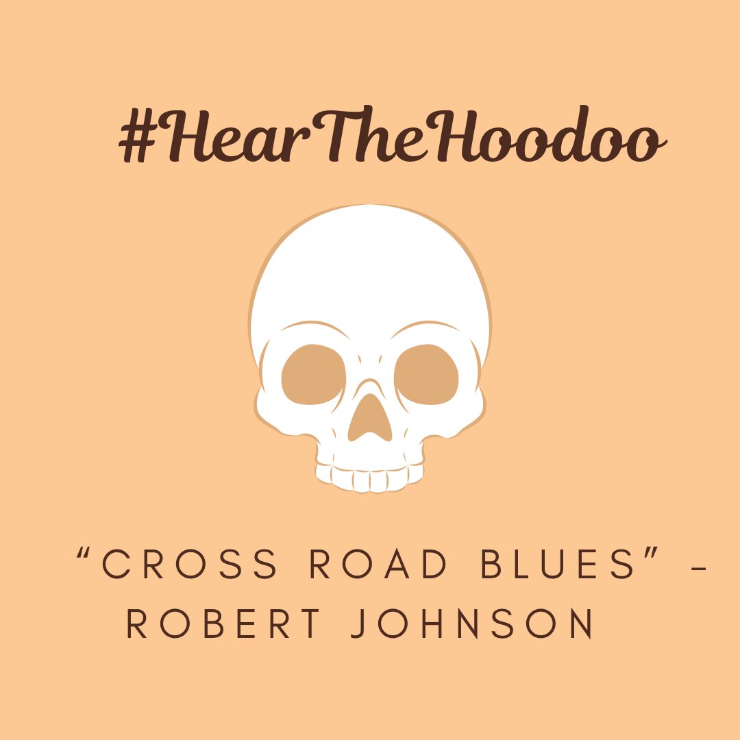 Today in #HearTheHoodoo:
We begin and end at the Crossroads. Honor The Man today - He likes strong brown liquor and a good smoke. May your Ancestors bless and keep you and may you always be fit to walk in Their footsteps. #Hoodoo #HoodooHeritageMonth