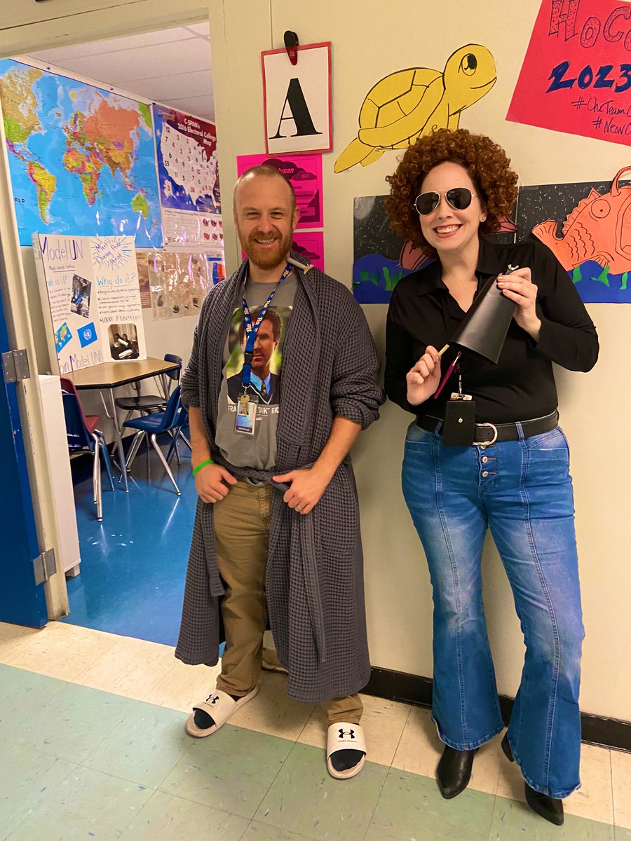 It’s a Will Ferrell Halloween in Social Studies! #dreamteam #SocialStudiesChampions
