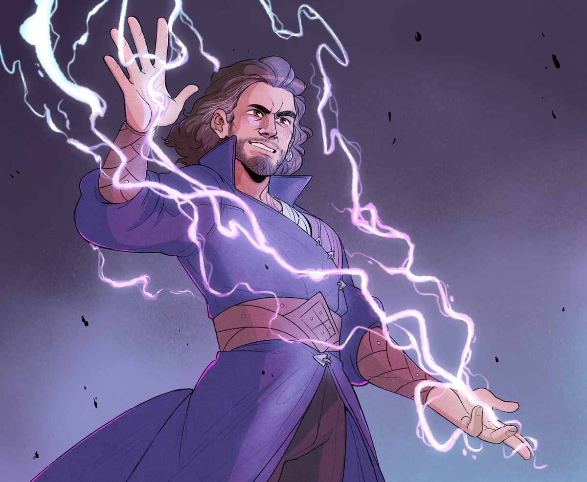 midnigtartist's tweet photo. He’s lightning-coded to me⚡️
#BG3 #GaleOfWaterdeep https://t.co/X1ZR8PEdUM